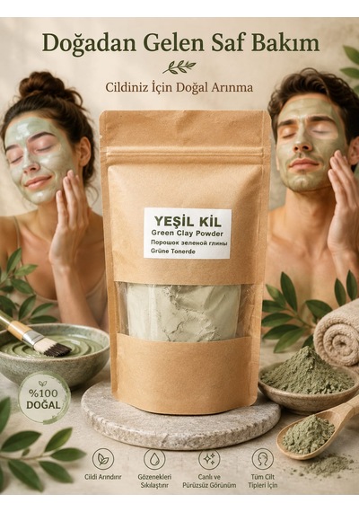 Yeşil Kil 200 Gr Toz