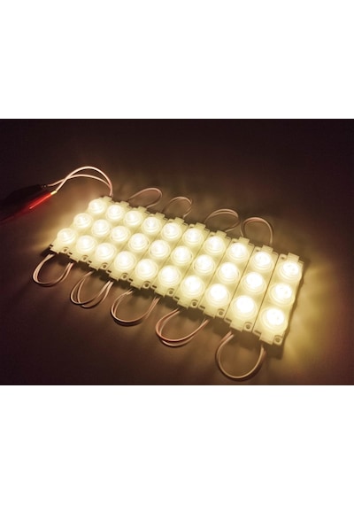 Replax Camlı Parmak Led Lamba Amber 12 Volt Su Geçirmez 10,lu 3m