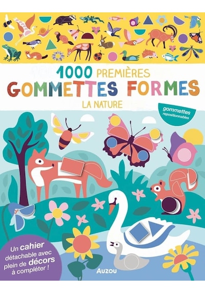 1000 Gommettes Formes. La Nature