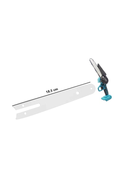 Hsgl Akülü El Testeresi Pala Kılavuz 1/4 Ayak 18.5 Diş, 18.5 Cm Şarjlı Budama Pala