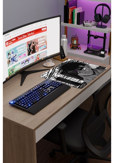 Hajime No Ippo Anime V4 - 48x40 Xl Gaming Kauçuk Kaymaz Taban Mouse Pad Fare Altlığı