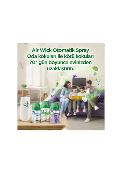 Oda Kokusu Freshmatik, Otomatik Sprey Makine Yedek Bahar Çiçekleri 3x250 Ml