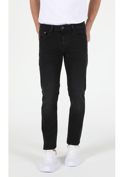 Vikingsjeans 310 Erkek Siyah Pantolon Jeans Slimfit Siyah