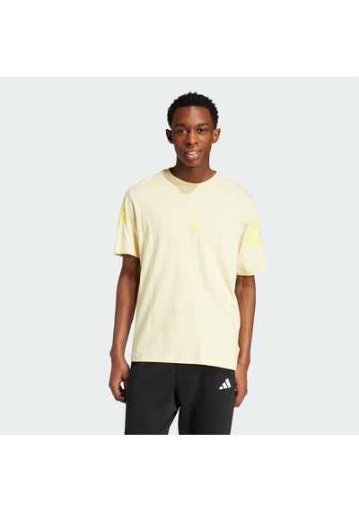 Adidas Jd4871 M Fı 3s Reg T Erkek T-shirt Sarı