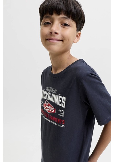 Jack & Jones Jack&jones Junior Erkek Çocuk Tişört 12299576 Lacivert