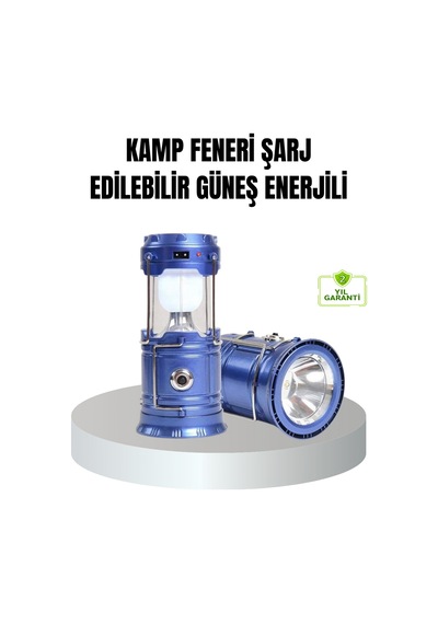 Güneş Enerjili Kamp Lambası Şarjlı Tnabilir Kompakt Açık Semeglbl - 43 Hava Işığı