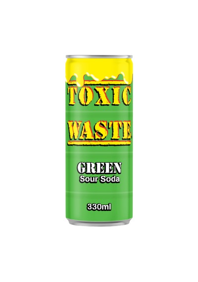 Toxic Waste Green Sour Soda 330ml