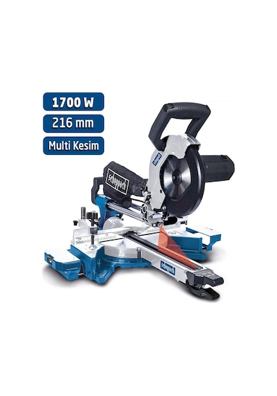 Scheppach HM90MP 1700 W 216 MM Multi Kesim Gönye Kesme Daire Testere