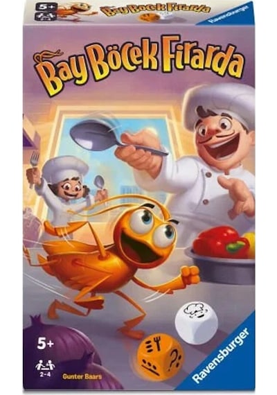 248803 Ravensburger - Bay Böcek Firarda - Seyahat Boy Kutu Oyunu