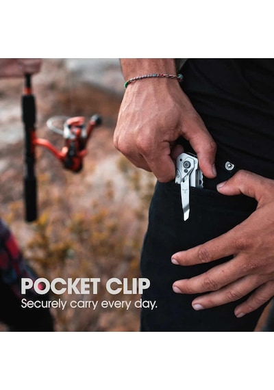 True Utility 0002 Dual Cutter Kamp Çakı Çok Renkli