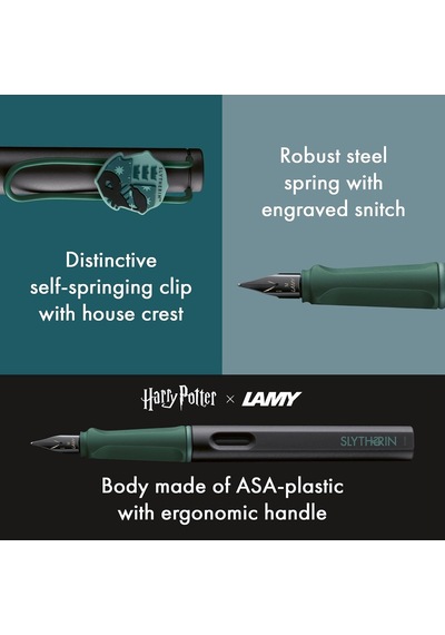 Safari Harry Potter Dolma Kalem Slytherin F Uç