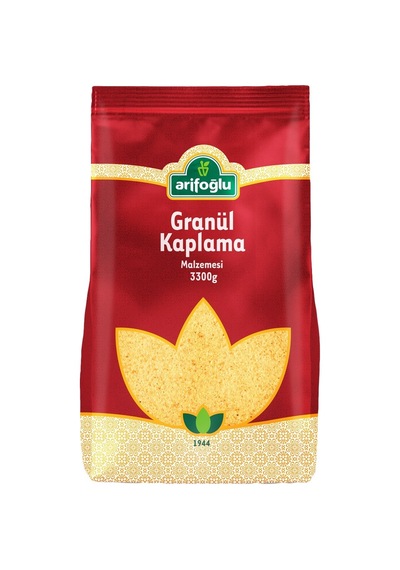Arifoğlu Kaplama Malzemesi 3,3 Kg Granül - Et, Balık, Tavuk Ve Sebzeler İçin 2'li Ekonomik Pake Tarı