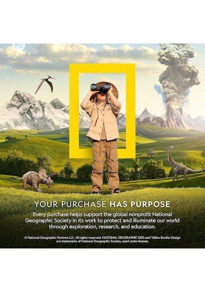 Çocuklar İçin National Geographic Junior Mikroskopu - Kit 250 Kata Kadar Büyütme Elde Taşınabilir Mini Ataşman İ