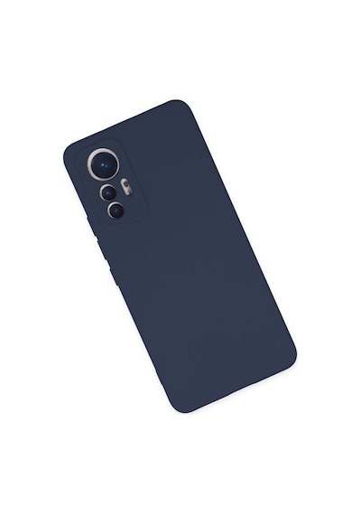 Mi 12 Lite Kılıf Nano İçi Kadife Silikon - Lacivert Bz8683140451028