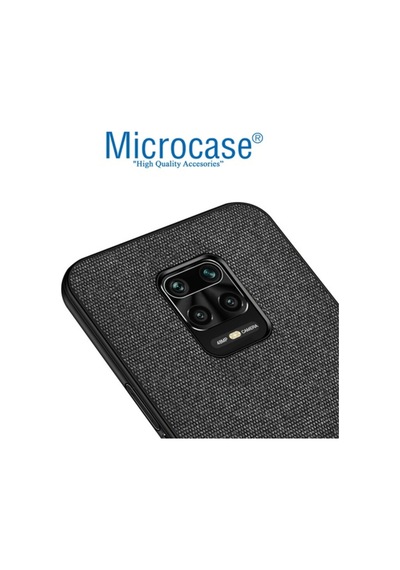 Xiaomi Redmi Note 9 Pro Max Fabrik Kumas Deri Desen Kilif+Cam-Seç 436713610