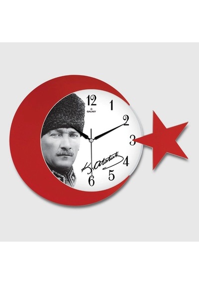240mm Cam Ay Yildiz 2 0240-beyaz-şekilli-48cm