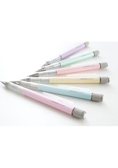 Tombow Mono Graph 2020 Seri 0.5 Mm Pastel Lavander Mekanik Kurşun Kalem Dpa-136f Lila