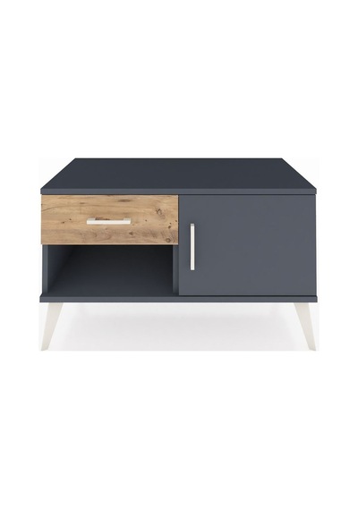 Hyperion Şifonyer Tek Raflı Tek Çekmeceli Tek Kapaklı 88x44x48 Antrasit-antrasit/çam Antrasit/çam Hyperion Şifonyer Tek Raflı Tek Çekmeceli Tek Kapaklı 88x44x48 Antrasit-antrasit/çam Antrasit/çam
