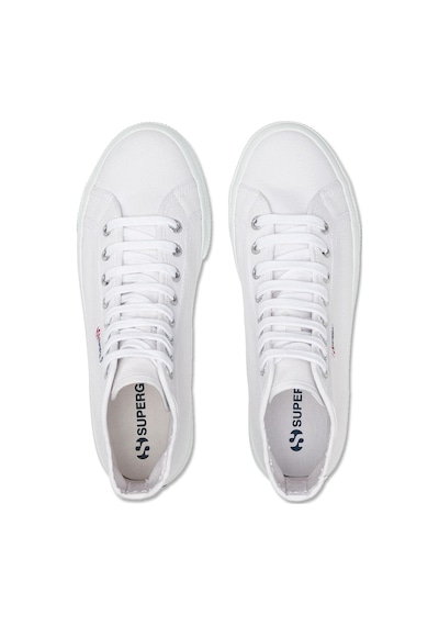Superga 2708 Hi Top Kadın Beyaz Bilekli Sneaker Beyaz-137