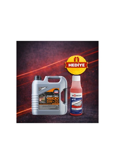 5w30 Motor Yağı Tam Sentetik Top Tec 4200 4 Lt 3715