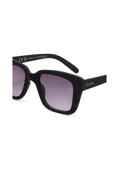 Okkia Elba Unisex Güneş Gözlüğüsiyah / Lens : Siyah Gradyan Siyah