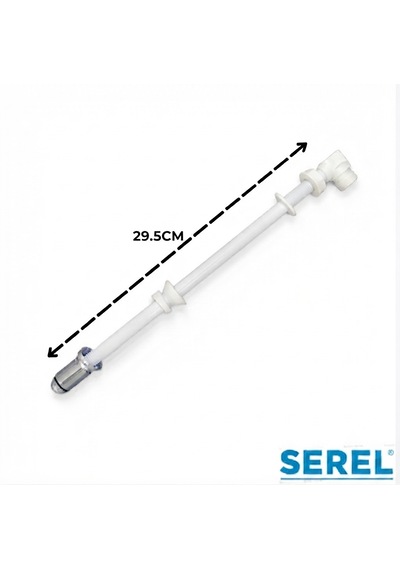 Klozet Taharet Çubuğu - 29.5cm Beyaz