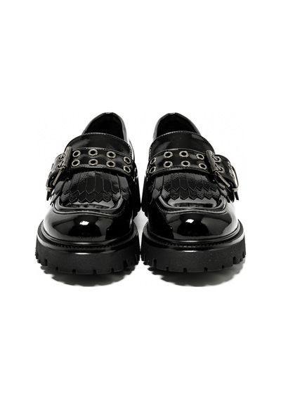 Naplak Nero Oxford Klasik Kadın 6008026 Nacree Napl Nero Siyah
