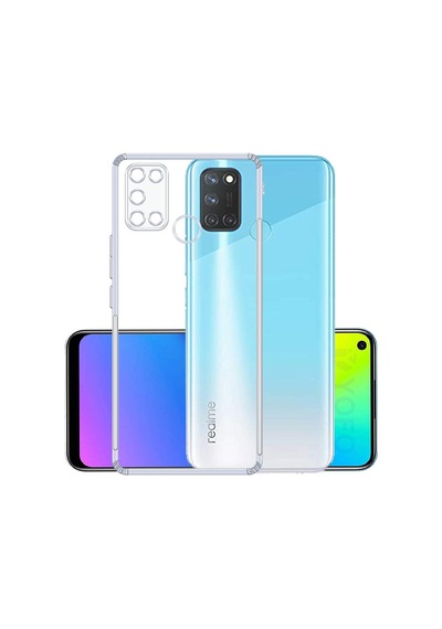 Adige Realme 7i Kılıf Kamera Korumalı Süper Silikon