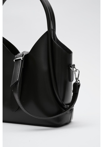 Shule Bags Cindy El Ve Çapraz Çanta Siyah Siyah