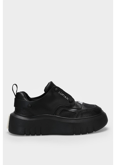 Lufian Icy Kadın Sneaker Ayakkabı Siyah Siyah 122230013100100 Siyah