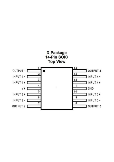 Lm324 Dıp14 Entegre