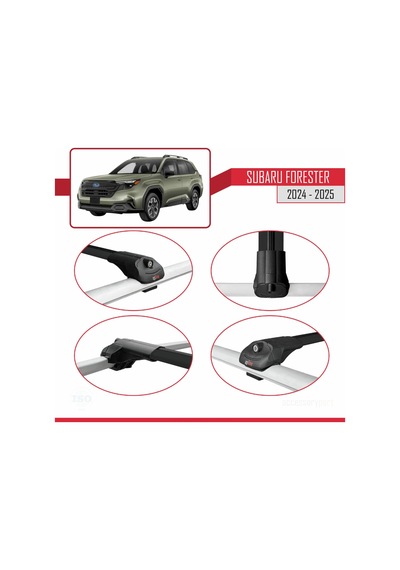 Subaru Forester Ayrık 2024-2025 Arası İle Uyumlu Ace-1 Ara Atkı