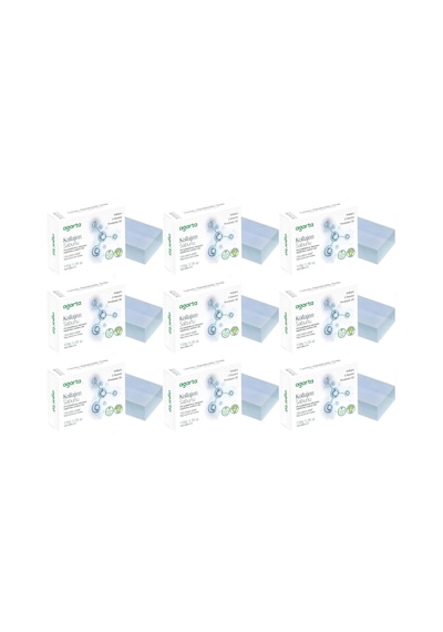 Agarta El Yapımı Doğal Sabun 150gr Kollajen 9 Lu Set Kollejen