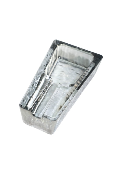 Premiumquality Siyah Şeffaf Kristal Tekli Puro Küllüğü - Tr9753