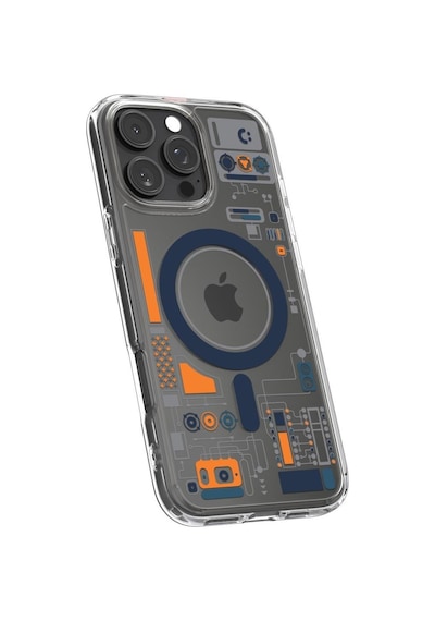 Spigen İphone 16 Pro İle Uyumlu Kılıf Ultra Hybrid Magfit Magsafe Özellikli Analogue Şeffaf