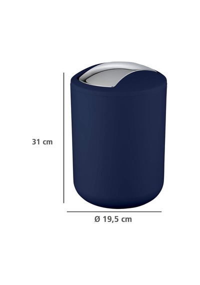 Çöp kovası Lacivert 6.4 lt (Brasil model) Çok Renkli
