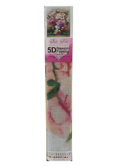 5d Yapışan Boncuk Goblen Mozaik Tablo Pano 40 X 50 Cm 76750 Diğer