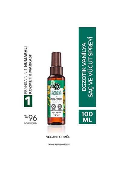 Yves Rocher Saç Ve Vücut Spreyi- Egzotik Vanilya- 100ml-57233