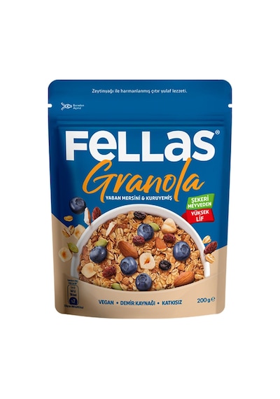 Granola - Yaban Mersini & Kuruyemiş 200g