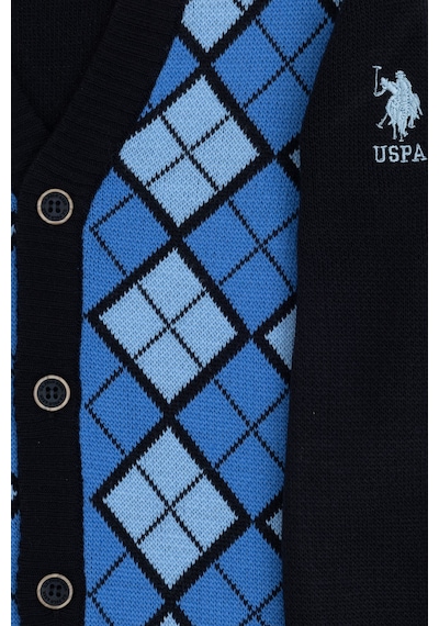 U.s. Polo Assn. Erkek Çocuk Koyu Mavi Hırka Triko 50315636-vr032 Koyu Mavı