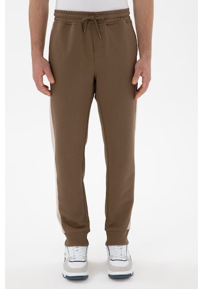 U.s. Polo Assn. Erkek Haki Eşofman Altı 50293453-vr027 Haki