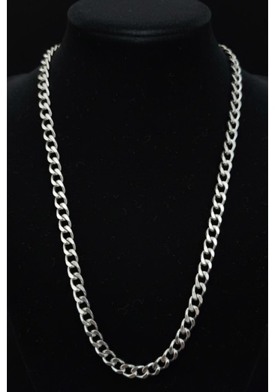 Erkek Çelik Gurmet Zincir Kolye Parlak 316l Paslanmaz Suya Dayanıklı Diğer