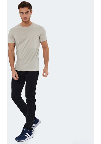 Slazenger KAURI IN Erkek Tişört Taş Gri
