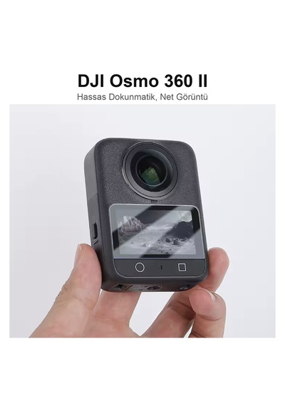 Newdaki Djı Osmo 360 / Osmo 360 2 Uyumlu Temperli Ekran Koruma Filmi 9h Şeffaf