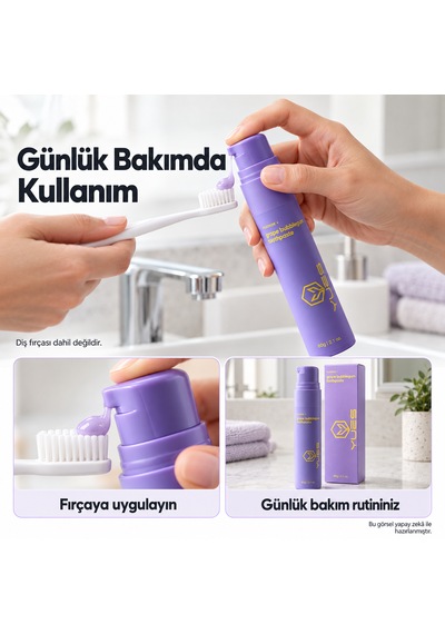 Yues Üzümlü Sakız Aromalı Florürlü Pompalı Diş Macunu 60 G Beyazlatma