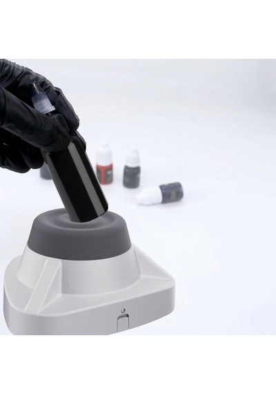 Ink Mixer Makinesi Fişli Gümüş Dövme Boya Karıştırıcı