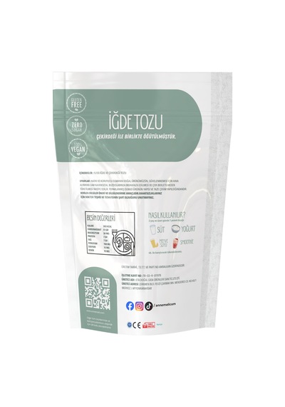 500 Gr Iğde Ve Çekirdeği Tozu Iğde Unu % 100 Doğal Günlük Taze Öğütülür.