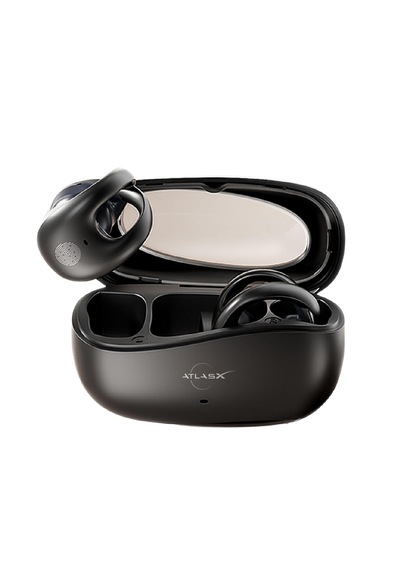 Spovan Atlasx Airclips Bluetooth 5.3 Ows Kablosuz Kanca Kulak İçi Kulaklık