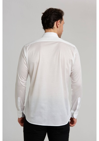 Bisse Platınıum Regular Fit Gömlek Beyaz Pltg014 D01 Beyaz