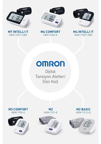 M6 Comfort Hem-7360-e Dijital Koldan Ölçer Tansiyon Aleti